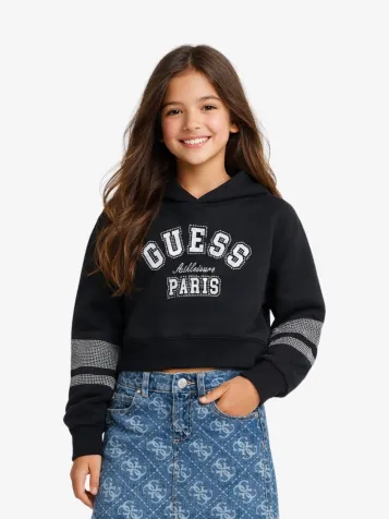 Meisjes Hoodie Zwart