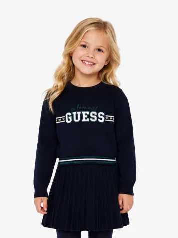 Meisjes Set Rok Suiting Blue