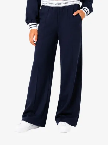 Punto Milano Wide Leg Pants Suiting Blue
