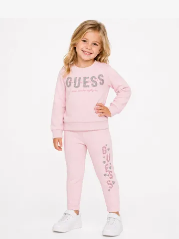 Meisjes Set Legging Sweater Romantic Lilac