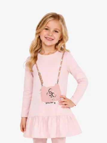 Meisjes Jurk Romantic Lila