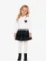 Guess Kids Meisjes Set Rok Creme Check