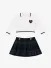 Guess Kids Meisjes Set Rok Creme Check
