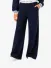 Guess Kids Punto Milano Wide Leg Pants Suiting Blue