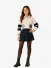Guess Kids Meisjes Trui Rits Oversize Creme