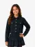Guess Kids Meisjes Blouse Cropped Tartan Varsity Check