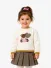 Guess Kids Meisjes Set Rok Creme Check