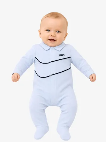 Jongens Baby Boxpakje Lichtblauw