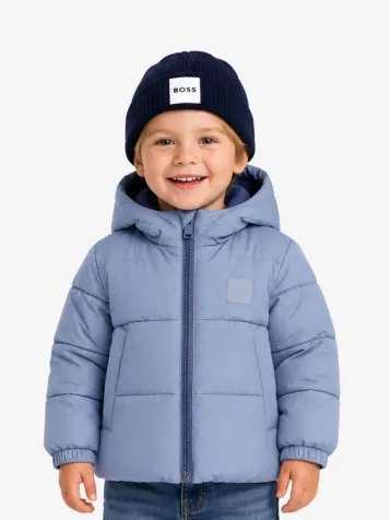 Jongens Baby Winterjas Lichtblauw