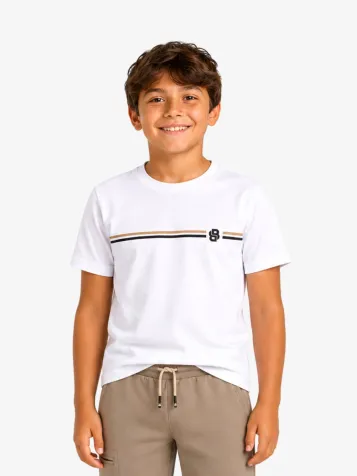 Jongens T-shirt Wit