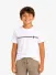 Boss Kids Jongens T-shirt Wit