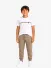 Boss Kids Jongens T-shirt Wit