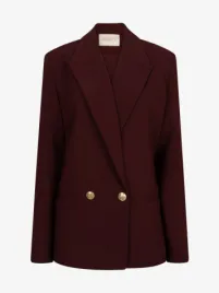 Josh V Dames Blazer Dee Burgundy