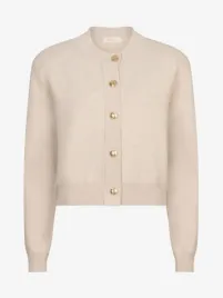 Josh V Dames Vest Fliss Light Ecru