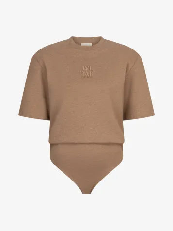 Dames Body Poppy Khaki Melange