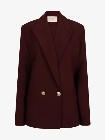 Dames Blazer Dee Burgundy