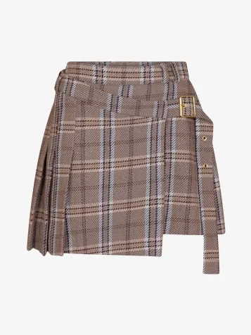 Dames Rok Seth Cognac Check