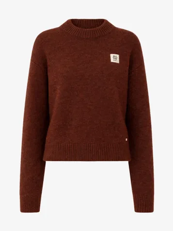 Dames Trui Ize Burgundy