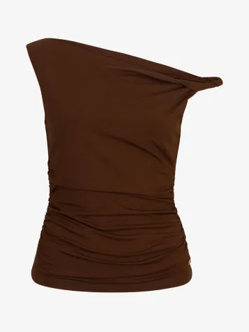 Dames Top Velia Bruin