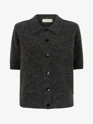 Dames Top Anise Antracite Melange