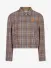 Josh V Dames Bomberjas Pepper Cognac Check