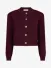 Josh V Dames Vest Fliss Burgundy