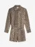 Josh V Dames Playsuit Lilae Leopard Bruin