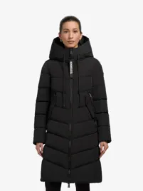 Khujo Dames Winterjas Mikia4 Zwart
