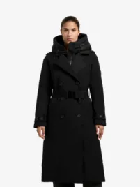 Khujo Dames Winterjas Elena3 Zwart
