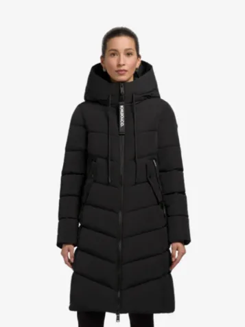 Dames Winterjas Mikia4 Zwart