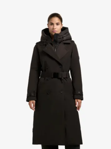 Dames Winterjas Elena3 Chocolate Chip