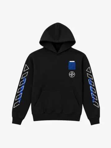 Jongens Hoodie Diag Zwart