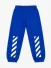 LAB Off White Jongens Joggingbroek Core Lab Kobalt Blauw