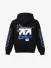 LAB Off White Jongens Hoodie Diag Zwart