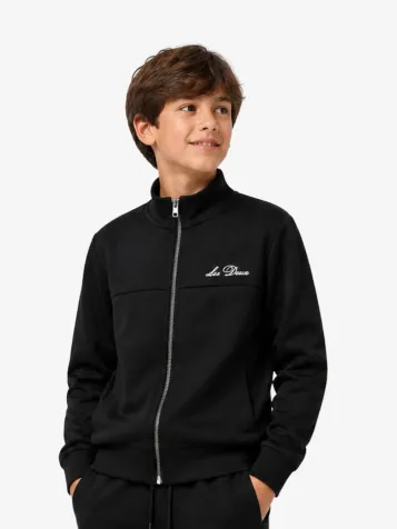 Jongens Vest Track Les Deux Zwart