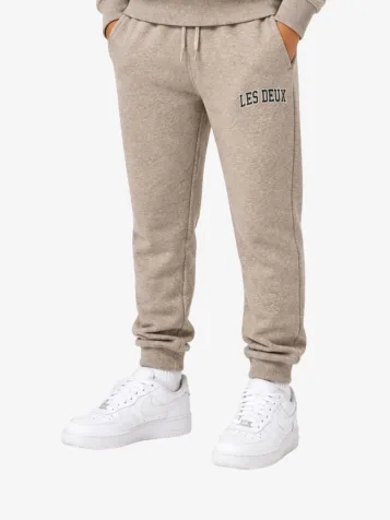 Jongens Joggingbroek College Dark Sand Melange
