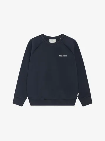 Les Deux Track Sweatshirt Kids Dark Navy