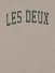 Les Deux Kids Jongens Sweater College Dark Sand Melange