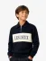 Les Deux Kids Jongens Sweater Zipper Rugby Dark Navy