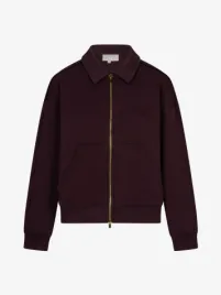 The Lola Club Dames Vest Leyla Mulberry Wine