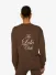 The Lola Club Dames Longsleeve Yara Espresso