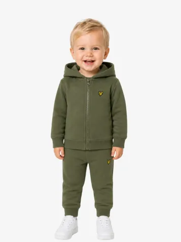 Jongens Baby Joggingpak Vest Fatigue Olive Groen