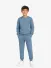 Lyle & Scott Junior Jongens Joggingbroek Logo Print Power Blauw