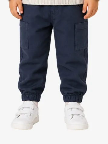 Jongens Broek Cargo Blauw