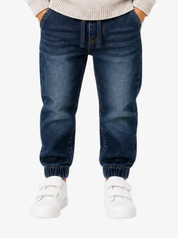 Jongens Joggingbroek Soft Denim Dark