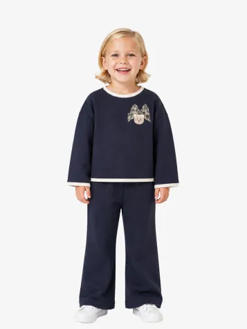 Meisjes Joggingpak Navy