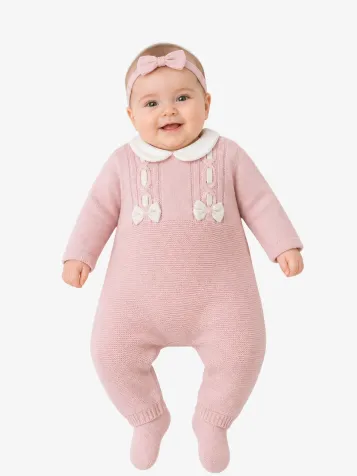 Meisjes Baby Boxpakje Knit Baby Roze