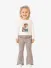 Mayoral Meisjes Set Flare Legging Haarband Soy Chocolate