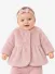 Mayoral Meisjes Baby Jas Faux Fur Baby Roze