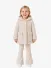 Mayoral Meisjes Winterjas Boucle Biscuit